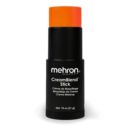Picture of Mehron Makeup CreamBlend Stick (0.75 Ounce) (ORANGE)