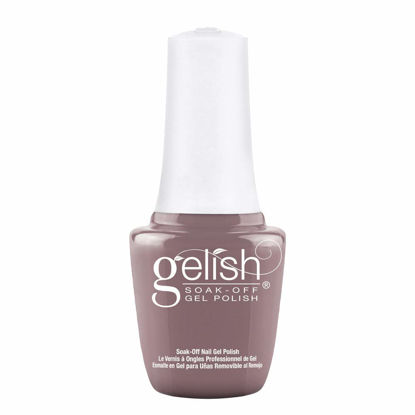Picture of Gelish MINI I Or-chid You Not Soak-Off Gel Polish, Taupe Gel Nail Polish, Taupe Nail Color, 0.3 oz.