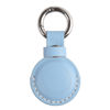 Picture of KEEPXYZ Genuine Leather Airtag Holder Suitable for Apple Airtag Keychain Leather, Small Air Tag Holder with Key Rings, Protective Airtag Case Cover Accessories - Blue V1.0