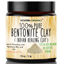 Picture of Molivera Organics Bentonite Clay for Detoxifying and Rejuvenating Skin and Hair, 16 oz.
