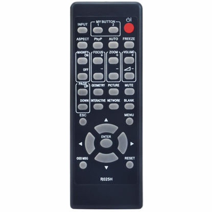 Picture of New R025H HL03037 Replacement Remote fit for Dukane LCD Projector 8133WISS 8142WISS 8932WB 8933B 8937B 8938WB 8945B 8940WB 8933C 8935WL 8940UL 8940WL 8945WU 8950W 8950WUSS 8960WUSS 8951WUSS 8960WSS