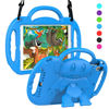 Picture of SUPLIK Kids Case for iPad 5th/6th Generation (9.7 inch, 2017/2018), iPad Air 1 & Air 2 & Pro 9.7 Protective with Shoulder Strap Handle Stand for iPad 5/6 & iPad Air 1st/2nd Gen, Blue