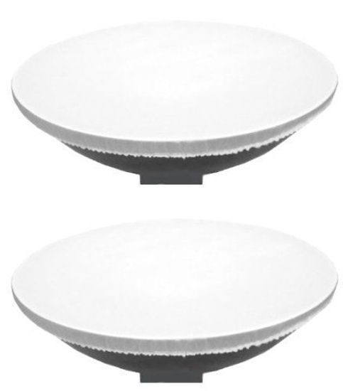 Picture of 2 Pack 16" / 41cm Soft White Diffuser Sock for Beauty Dish Elastic Nylon for Studio Flash