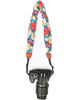 Picture of Alled RR-12-28-9 Camera Neck Shoulder Belt Strap, Vintage Print Soft Colorful Camera Straps for Women/Men for All DSLR/Nikon/Canon/Sony/Olympus/Samsung/Pentax ETC/Olympus, Scarf Stylish