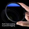 Picture of K&F Concept 46mm MC UV Filter, Super Slim/High Transmittance/Anti-Reflective, for Camera Lens + Cleaning Cloth