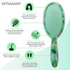 Picture of FRAMAR Wet Hair Brush for Curly Hair - Detangle Brush Hair, Womens Hair Brush Wet, Detangling Brush for Curly Hair, Green