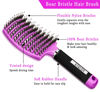 Picture of Detangling Brush Boar Bristle Hairbrush for Adult & Kids Wet or Dry Hair - KTKUDY Detangler Hair brush Getting Knots Out without Pain - Adds Shine and Makes Hair Healthier