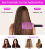 Picture of Detangling Brush Boar Bristle Hairbrush for Adult & Kids Wet or Dry Hair - KTKUDY Detangler Hair brush Getting Knots Out without Pain - Adds Shine and Makes Hair Healthier