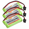 Picture of PowerTrust 3Pack Ni-MH Cordless Phone Battery for Uniden BT-1008 BT-1016 BT-1021 BT-1025 BT1021 BT1025 CPH-515B