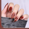 Picture of GAOY Jelly Brown Gel Nail Polish of 6 Transparent Nude White Dark Red Colors Sheer Gel Polish Kit for Salon Gel Manicure and Nail Art DIY at Home