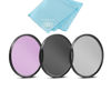 Picture of 37mm 3 Piece Filter Kit (UV-CPL-FLD) for Canon HF W10, HF W11, Olympus Pen E-PL10, OM-D E-M10 Mark IV, Panasonic DC-G100, Lumix G X Vario PZ 14-42mm, Lumix G 42.5mm, Lumix G Vario 12-32mm Lens