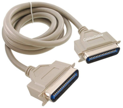 Picture of CablesOnline 10ft. Centronics-36 Male to Centronics-36 Male 36-Conductor Printer Cable, P-4010