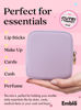 Picture of Embla Cosmetic Bag - Makeup Bag Travel Pouch, Toiletry Bags Cute Makeup Organizer, Nylon Zipper Pouches, Pink Black Coin Purse, Storage Bag Cosmetics Organizer, Make up bags Mini, Small, Large, Womens