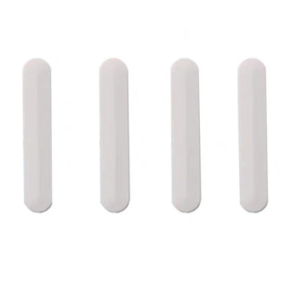 Picture of 4PCS Bottom Case Rubber Feet Strip Replacement for HP Pavilion 15-CS 15-CW 14-CE Laptop Bottom Rear Cover Rubber Foot Strip Silver