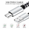Picture of QQLIKE USB Type c Cable, 5 Pack (6FT) Nylon Braided 3A Fast Charging Cord for Samsung Galaxy S9 S8 Note 9 Note 8 Galaxy Note 20 10 S21 S20 S10 Plus