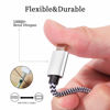 Picture of QQLIKE USB Type c Cable, 5 Pack (6FT) Nylon Braided 3A Fast Charging Cord for Samsung Galaxy S9 S8 Note 9 Note 8 Galaxy Note 20 10 S21 S20 S10 Plus