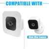 Picture of 2 Pack Window Mount Compatible with Blink Mini Indoor, Secured Camera Glass Wall Holder for Single Pane Glass Windows/Doors for Outside Security Monitoring,White