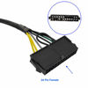 Picture of COMeap 24 Pin to 6 Pin ATX PSU Power Adapter Cable for Dell Motherboard with 6 Pin Port 13.3-inch(34cm)