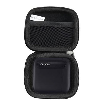 Picture of Hermitshell Hard Travel Case for Crucial X6 500GB / 1TB / 2TB / 4TB Portable SSD External Solid State Drive