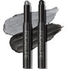Picture of FOCALLURE 2 Pcs Shimmer Cream Eyeshadow Stick,Brightener Eyeshadow Pencil Crayon,Highlighter Eye Shadow Stick Sets with Crease-proof Formula,Long Lasting Waterproof Eye Shadow Make Up,Smoky-night
