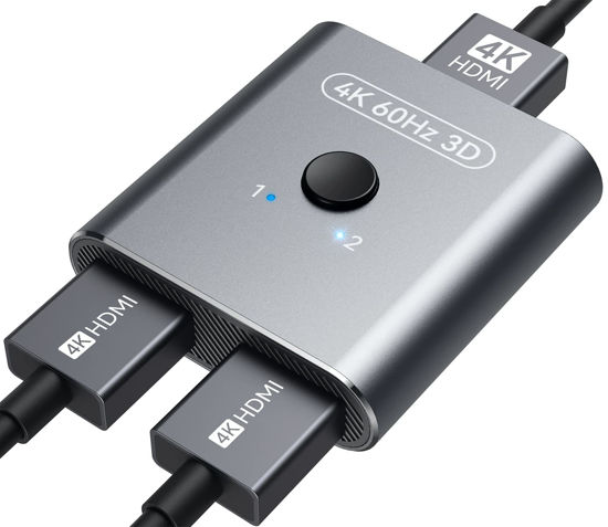 GetUSCart HDMI Switch 4K 60Hz Ultra Slim HDMI Splitter