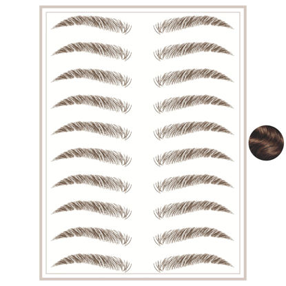 Picture of Brows by Bossy Studio & Co Temporary Eyebrow Tattoos Waterproof Eyebrow Stickers, False Tattoos Hair Like Peel Off Instant Transfer Brows For Women And Men