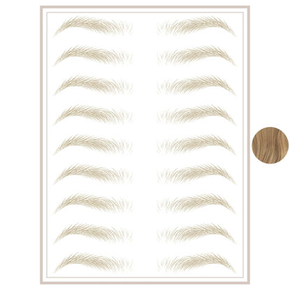 Picture of Brows by Bossy Studio & Co Temporary Eyebrow Tattoos Waterproof Eyebrow Stickers, False Tattoos Hair Like Peel Off Instant Transfer Brows For Women And Men