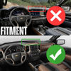 Picture of Bulletpoint Metal Dash Mount Phone Holder & Action Camera Mount Compatible with 2019+ Chevrolet Silverado GMC Sierra Multi-Device Dash Mount with 20mm Ball System (RubiGrid Mount)