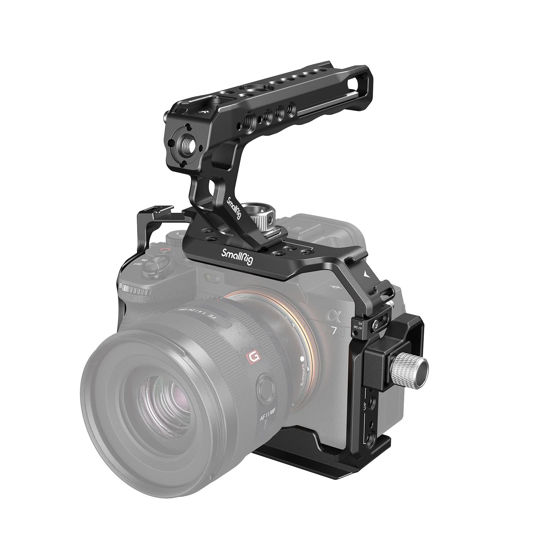 Picture of SmallRig A7 IV Cage with Top Handle and HDMI Cable Clamp, Basic Kit for Sony Alpha 7R V/Alpha 7 IV/Alpha 7 S III - 3668