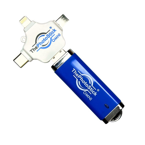 Picture of ThePhotoStick usb Omni 256GB - Effortless Photo and Video Backup for Apple, Android and Windows Devices, Computers