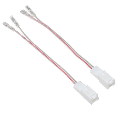 Picture of RED WOLF Front or Rear Door Speaker Wire Harness Connector Adapter for Toyota 2018-2022, Camry RAV4 Avalon, 2020 Tacoma Door Speakers, Lexus is CT 2011-2018 Dash Tweeter Only