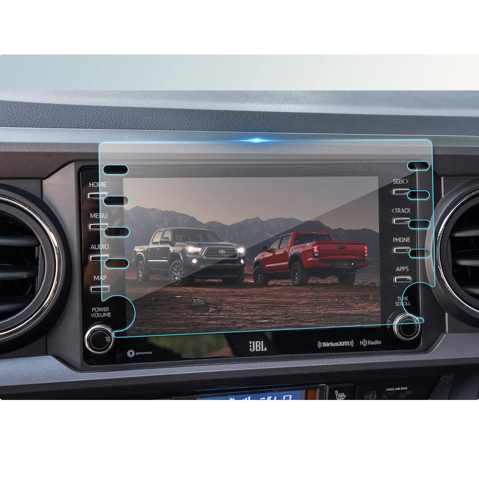 GetUSCart BIBIBO for 2023 Toyota Screen Protector for 2020 2021