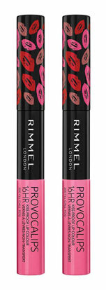 Picture of Rimmel Provocalips Lip Colour, I'll Call You, 0.14 Fluid Ounce (Pack of 2)