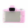 Picture of Easy Hood Case for Canon EOS M50 and M50 II Digital Camera, Anti-Scratch Soft Silicone Housing Protective Cover Protector Skin (Pink)