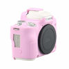 Picture of Easy Hood Case for Canon EOS M50 and M50 II Digital Camera, Anti-Scratch Soft Silicone Housing Protective Cover Protector Skin (Pink)