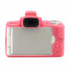 Picture of Easy Hood Case for Canon EOS M50 and M50 II Digital Camera, Anti-Scratch Soft Silicone Housing Protective Cover Protector Skin (Rose)