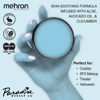 Picture of Mehron Makeup Paradise Makeup AQ Pro Size | Perfect for Stage & Screen Performance, Face & Body Painting, Special FX, Beauty, Cosplay, and Halloween | Water Activated Face Paint & Body Paint 1.4 oz (40 g) (Light Blue)