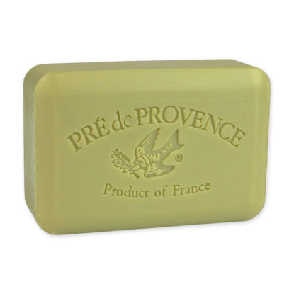 Picture of Pre de Provence Artisanal Soap Bar, Enriched with Organic Shea Butter, Natural French Skincare, Quad Milled for Rich Smooth Lather, Green Tea, 8.8 Ounce