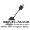 Picture of Antlion Audio USB Stereo Sound Card Adapter for Microphones and Headphones Compatible with PCs, PS4, and USB-Ready Devices Type-A USB to 3.5mm Audio and Mic Jacks