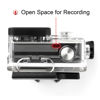 Picture of SOONSUN Side Open Protective Skeleton Housing Case for GoPro Hero 4 Black, Hero 4 Silver, Hero 3+, Hero 3 Cameras - LCD Screen Touchable and Charging Without Removing The Housing Case