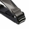 Picture of Nail Clippers for Men with Catcher - KLIPP Razor-Sharp Heavy Duty Self-Collecting Nail Cutters with Ergonomic Lever Keep Fingernails and Toenails Impeccably Manicured - Includes Ziplock Pouch
