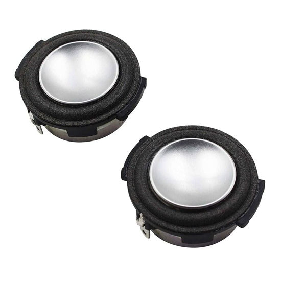 thumbnail image 2 of 2Pcs 1 Inch 16 Ohm 3W Full Range Audio Speakers – Neodymium Magnet, 16Ω, 3W 2 of 4