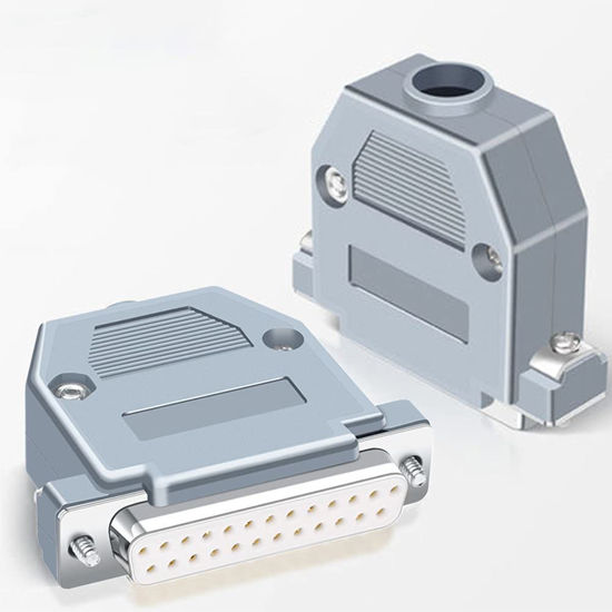 5 Connettori DB25 RS232 D-SUB Per Saldatura - Placcati In Oro, Con Cappucci E Viti - Foto 11