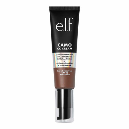 Picture of e.l.f. Camo CC Cream, Color Correcting Medium-To-Full Coverage Foundation with SPF 30, Rich 620 W, 1.05 Oz (30g)