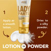 Picture of Lady Parts Whole Body Deodorant Lotion for Women - LOTION to POWDER for Privates & Full Body - Stop Odor Absorb Sweat & Stay Fresh - Aluminum Free Feminine Hygiene - Lightly Scented - 4oz