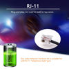Picture of Aienxn Radar Detector Hardwire Kit,Direct Wire Wiring kit,Radar Detector Quick Connection Plug and Play Power Cord Cable,with RJ-11 Telephone Style Jack Radar Detector (13FT) Q-014