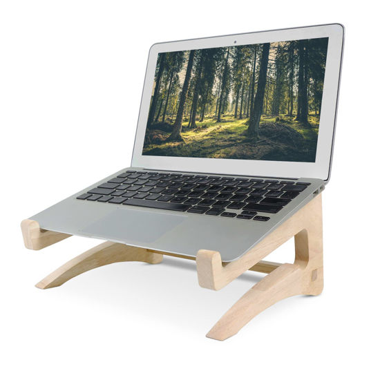 Wooden Laptop Stand Holder