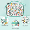 Picture of Fintie Kids Camera Case Compatible with Seckton/GKTZ/WOWGO/OMZER/Suncity/Agoigo/Ourlife/Rindol/Unicorn Toys Digital Camera & Video Camera, Hard Carrying Bag with Inner Pocket, Spring Bloom