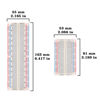 Picture of ALLECIN Solderless Electronics Breadboard Jumper Wires Kit 400 830 Tie Point Breadboard 14Values Solid Jumper Wire 126pcs U-Shape Male to Male Bread Board Cable Wire Dupont Ribbon Cables for Arduino