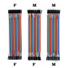 Picture of ALLECIN Solderless Electronics Breadboard Jumper Wires Kit 400 830 Tie Point Breadboard 14Values Solid Jumper Wire 126pcs U-Shape Male to Male Bread Board Cable Wire Dupont Ribbon Cables for Arduino
